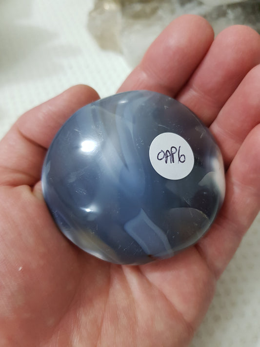 Orca Agate Palmstone – OAP6