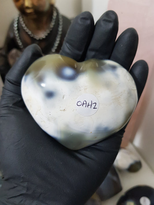 Orca Agate Crystal Heart – OAH2