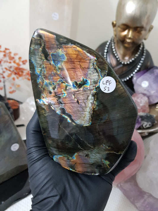 Polished Labradorite Crystal Freeform – LFF53