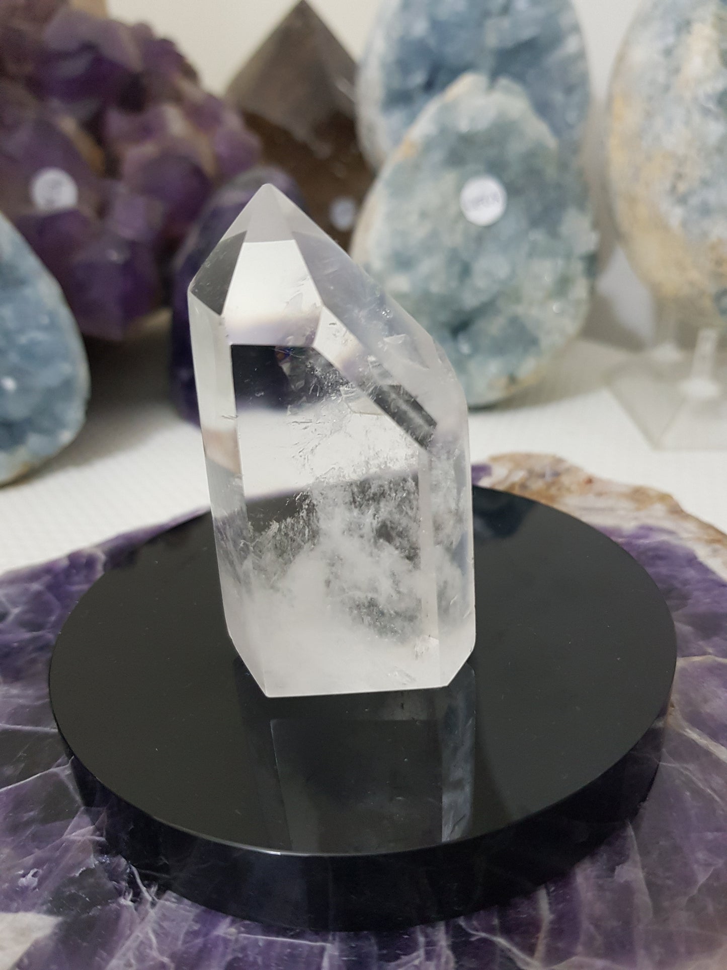 CQG3 - 1 Small Clear Quartz Crystal Point