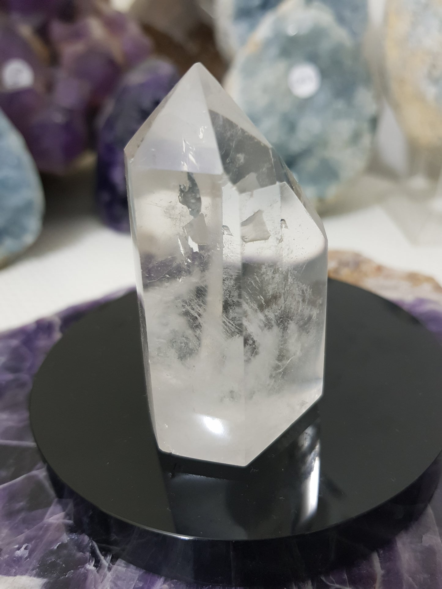 CQG3 - 1 Small Clear Quartz Crystal Point