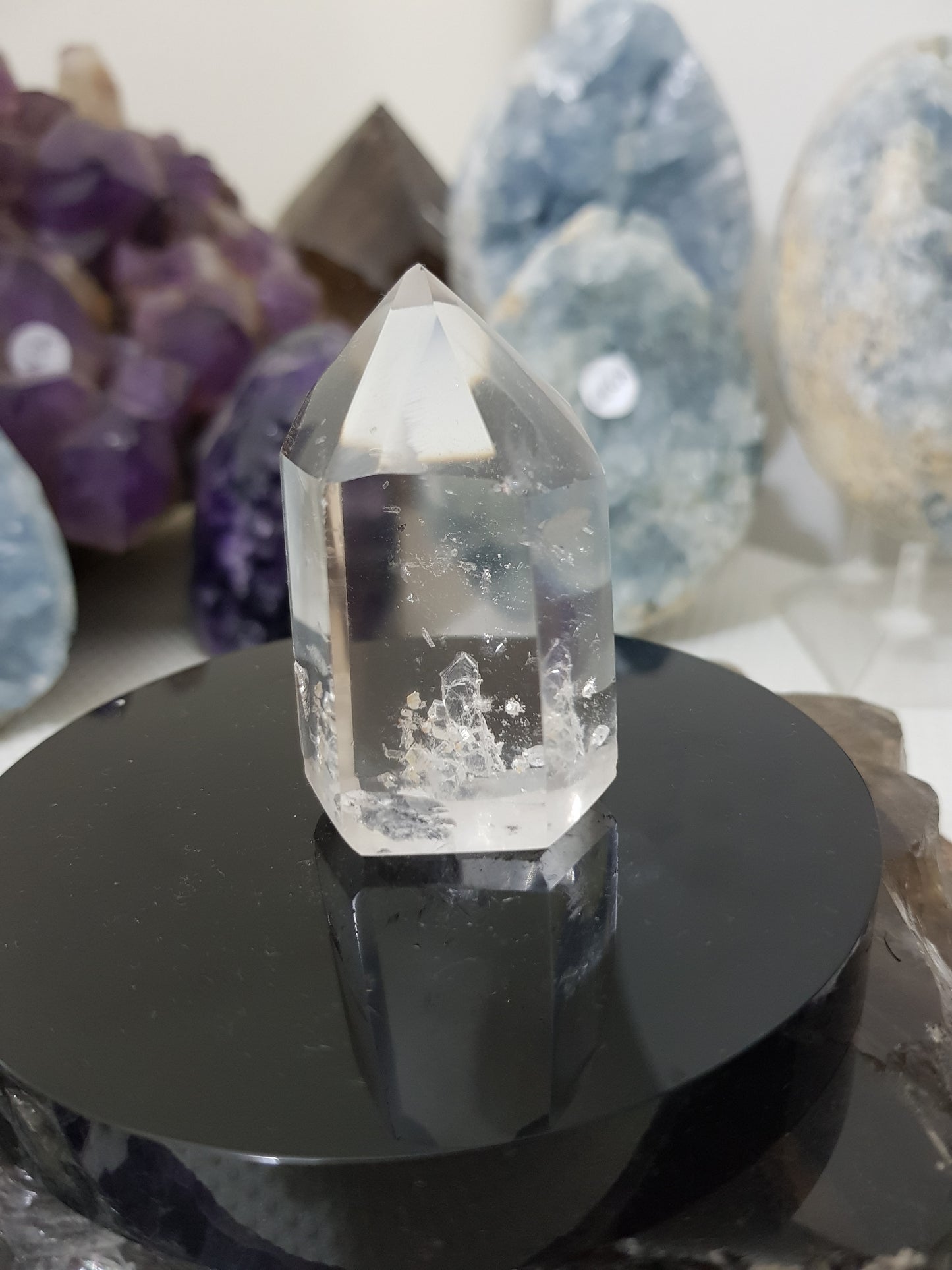 CQG8 - 1 Small Clear Quartz Crystal Point