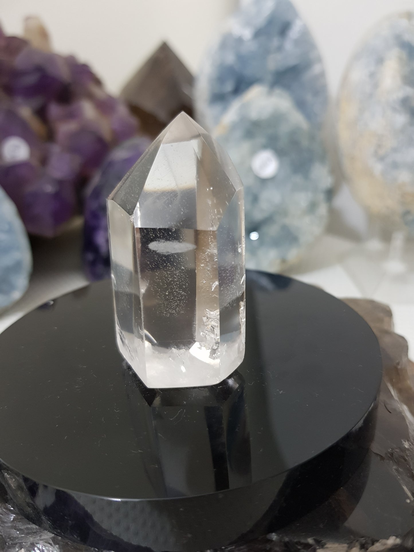 CQG8 - 1 Small Clear Quartz Crystal Point