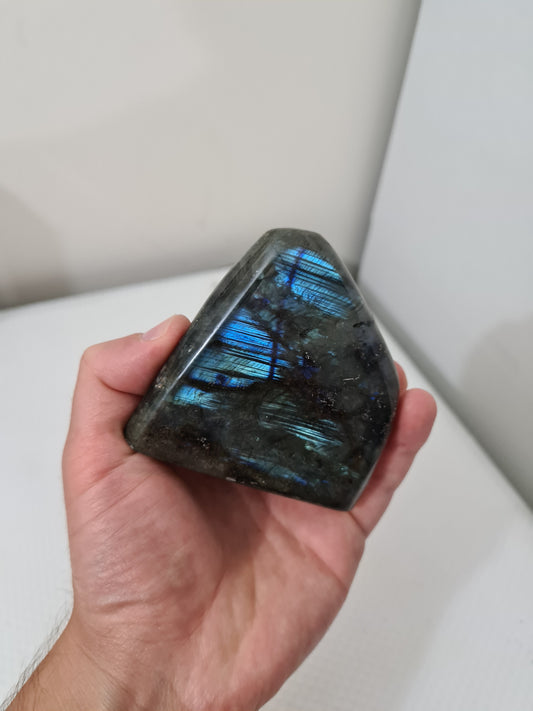 LFF8 - 1 Polished Labradorite Crystal Freeform