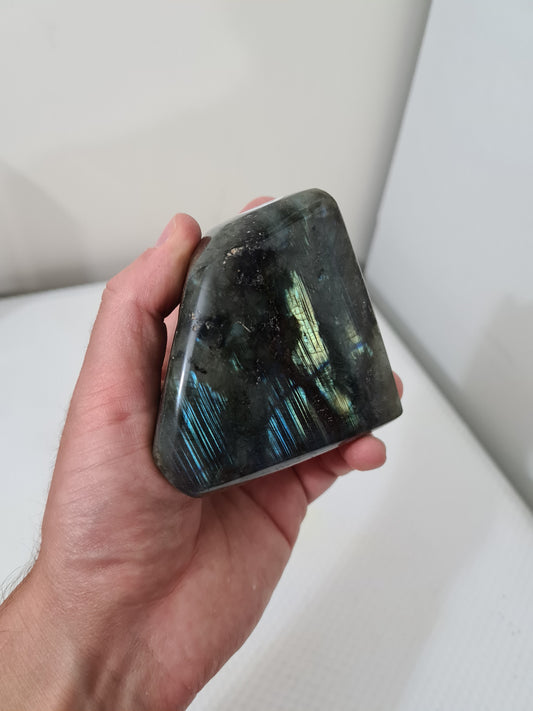 LFF8 - 1 Polished Labradorite Crystal Freeform